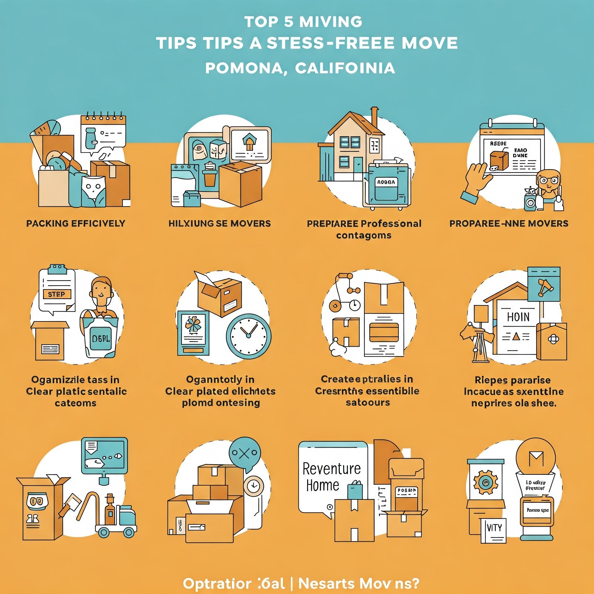 Top 5 Tips for a Stress-Free Move in Pomona